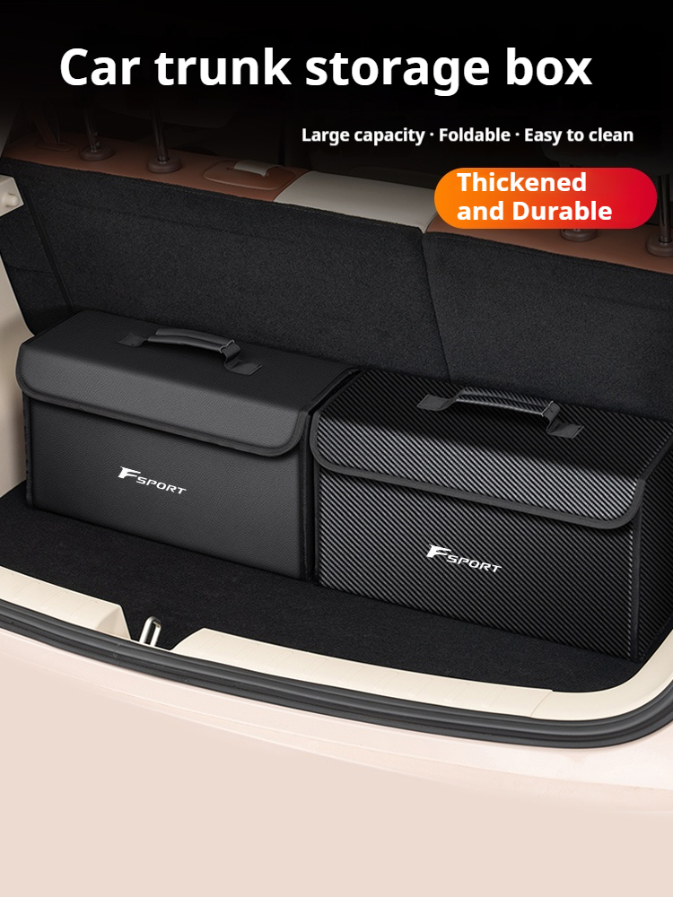 For Lexus F Sport ES RX LS500h - đánh giá và giá Car Trunk Organizer Foldable Storage Box