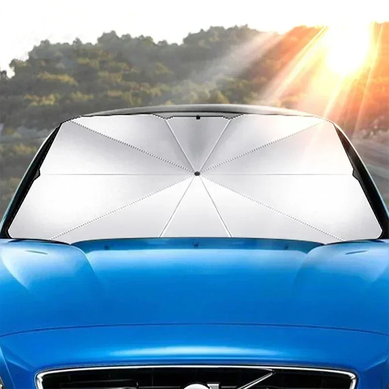 Car Umbrella Sunshade Windshie - đánh giá và giá Car Sunshade Windshield Umbrella Foldable