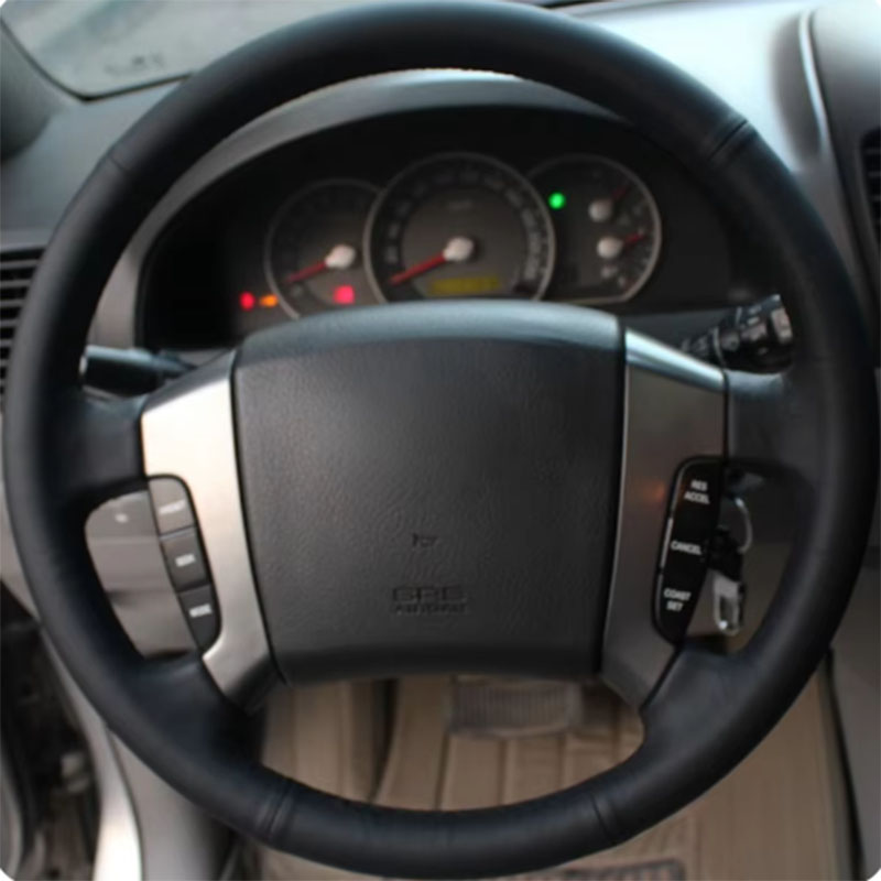 For Kia Sorento 2003-2009 Hand - đánh giá và giá Car Steering Wheel Cover Anti Slip Breathable