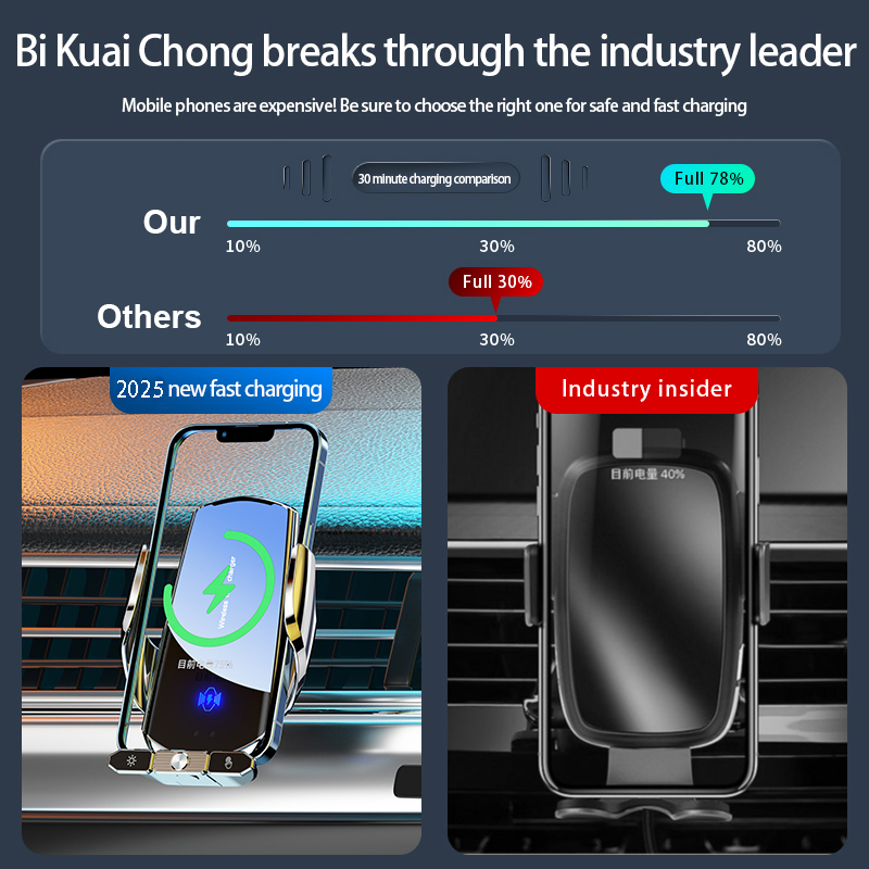 Car Wireless Charger Magnetic  - đánh giá và giá Magnetic Phone Holder For Car Vent