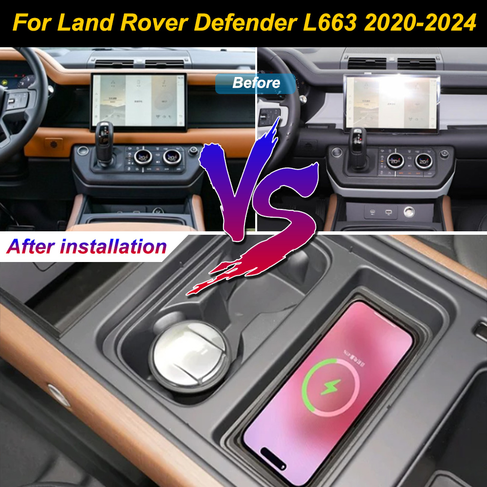 for Land Rover Range Rover Def - đánh giá và giá Wireless Car Charger Mount Fast Charging