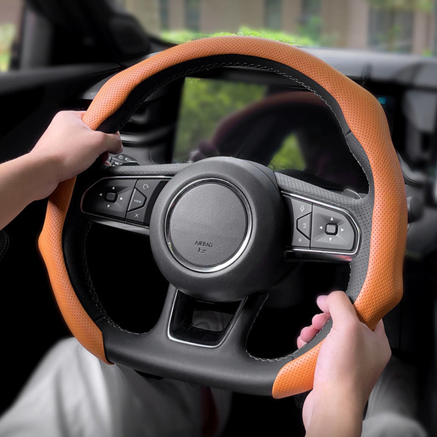 NAPPA Leather Universal Car St - đánh giá và giá Car Steering Wheel Cover Anti Slip Breathable