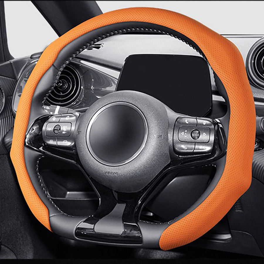 NAPPA Leather Universal Car St - đánh giá và giá Car Steering Wheel Cover Anti Slip Breathable