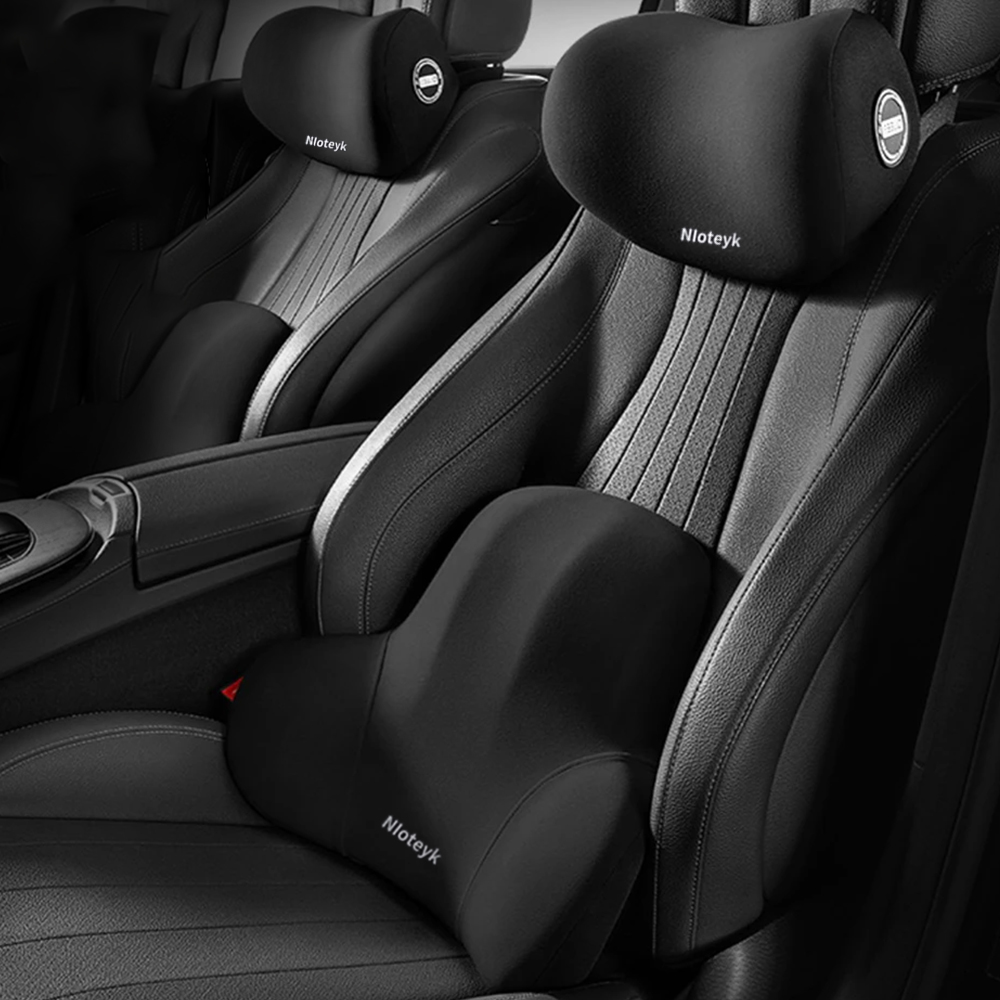 Car Neck Cushion Memory Foam P - đánh giá và giá Memory Foam Car Neck Pillow Lumbar Support