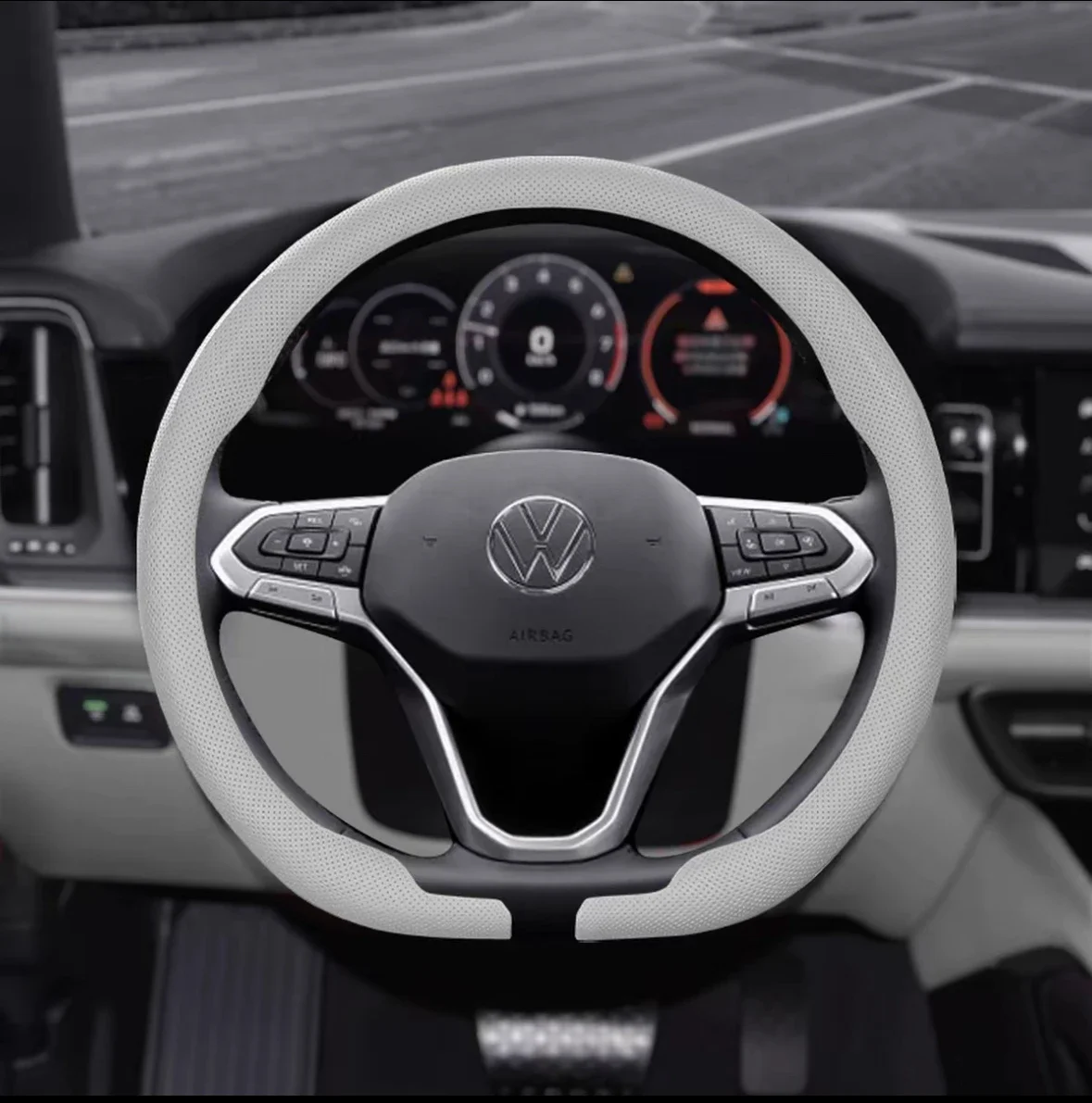 Compatible with Cupra Tavascan - đánh giá và giá Car Steering Wheel Cover Anti Slip Breathable