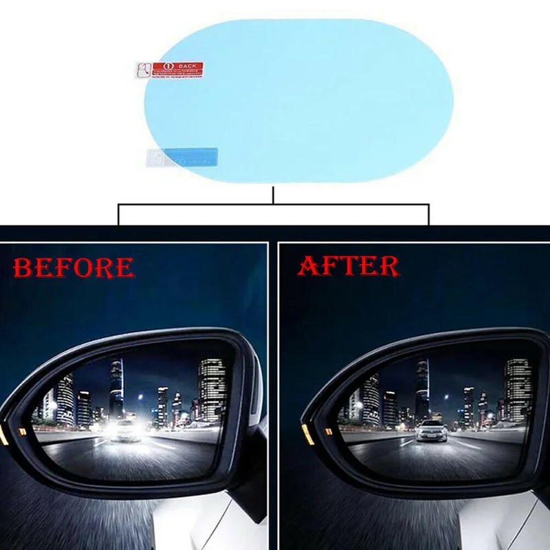 2PCS Car Sticker Rainproof Fil - đánh giá và giá Anti Glare Car Rearview Mirror Film