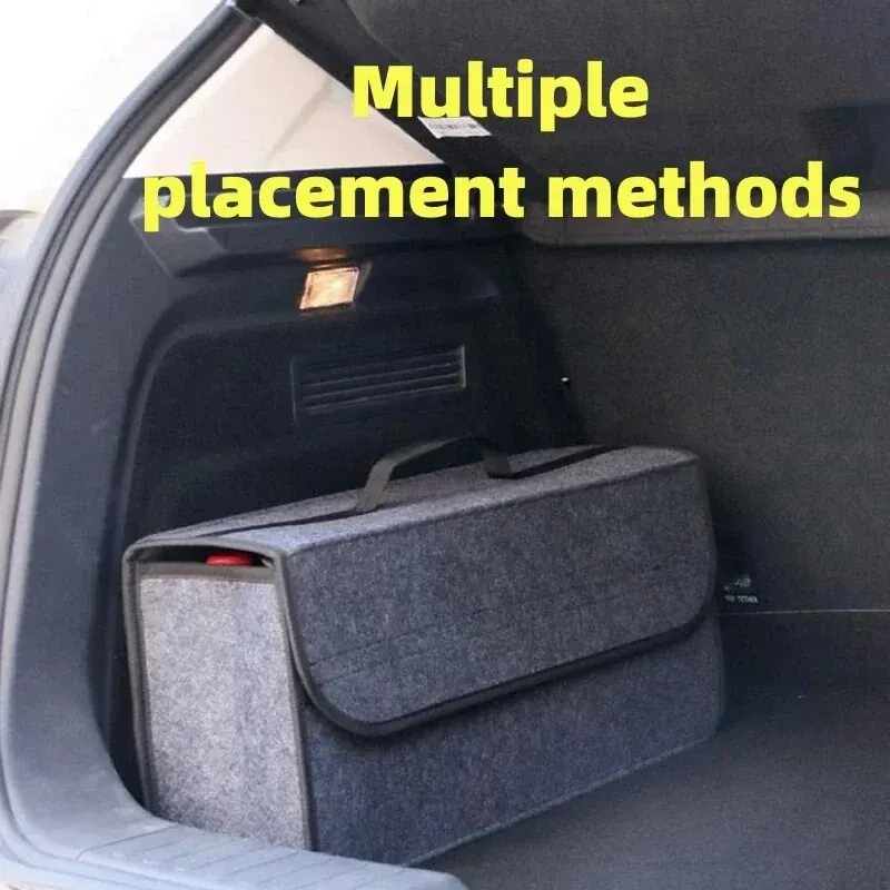 Car Trunk Storage Box Felt Fol - đánh giá và giá Car Trunk Organizer Foldable Storage Box