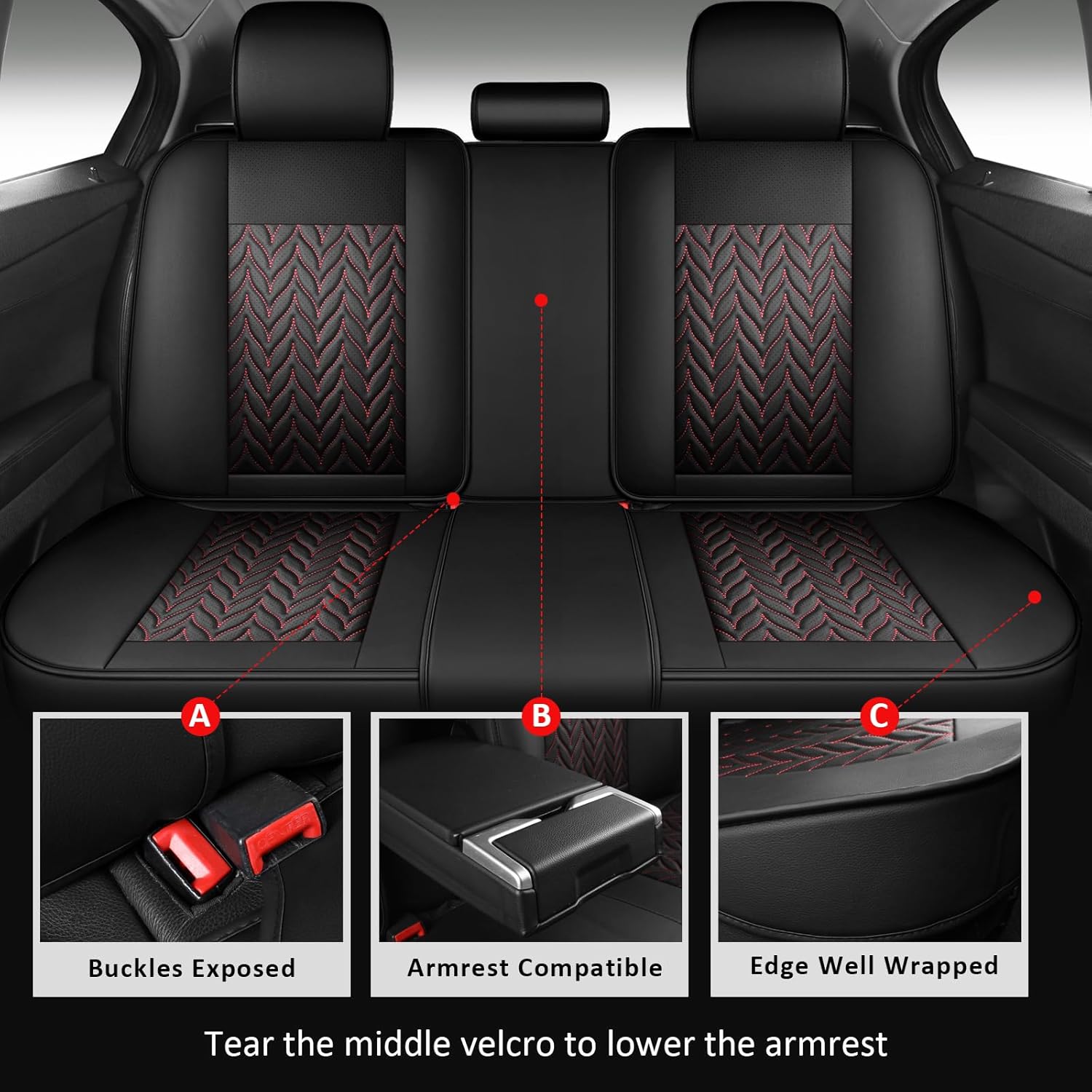 Universal Car Seat Protection, - đánh giá và giá Leather Car Seat Covers Full Set Universal