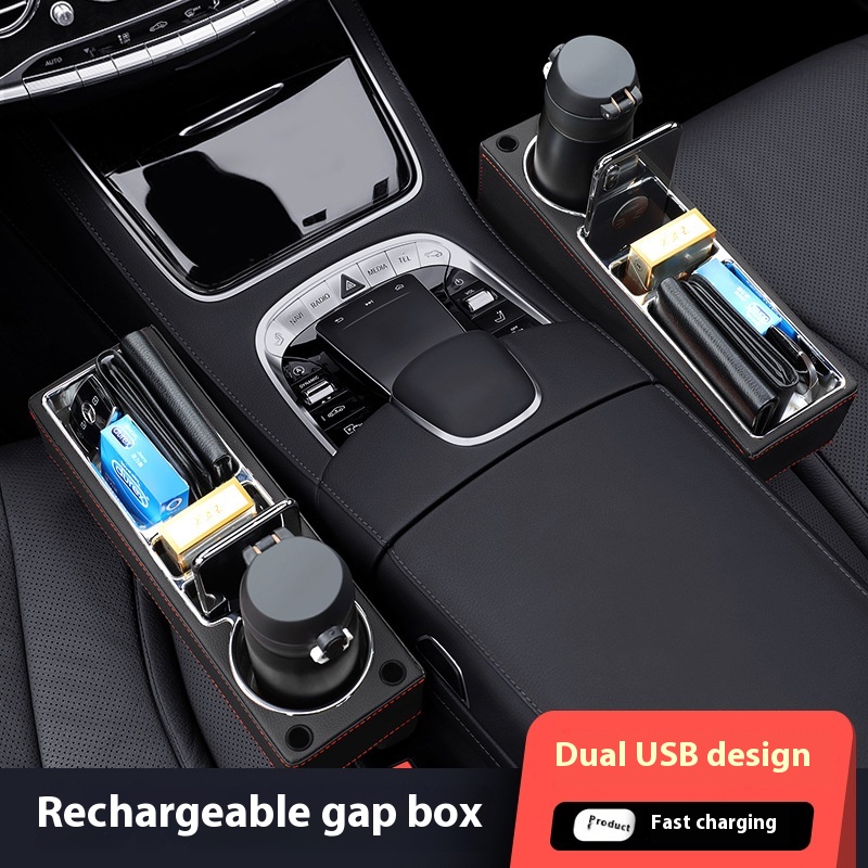 Car Seat Gap Filler Organizer  - đánh giá và giá Seat Gap Filler Organizer With Usb Charger