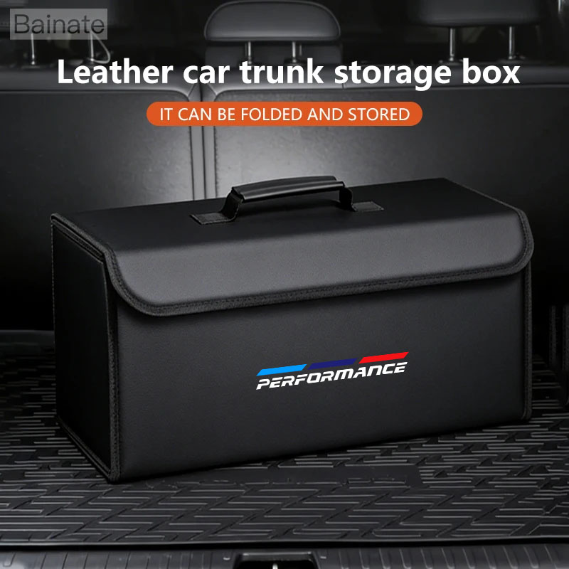 Car Leather Trunk Organizer Fo - đánh giá và giá Car Trunk Organizer Foldable Storage Box