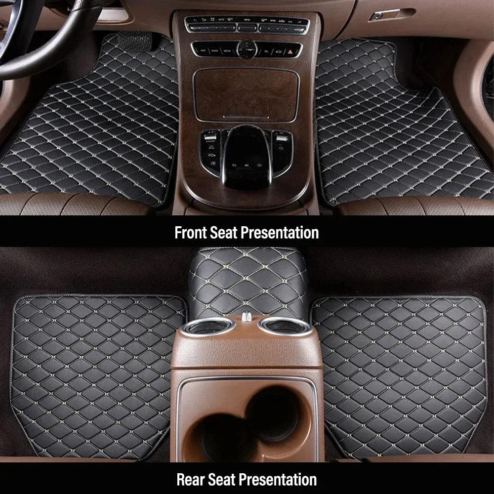 Car Floor Mats 4PCS Universal  - đánh giá và giá Car Floor Mats Universal Waterproof Leather