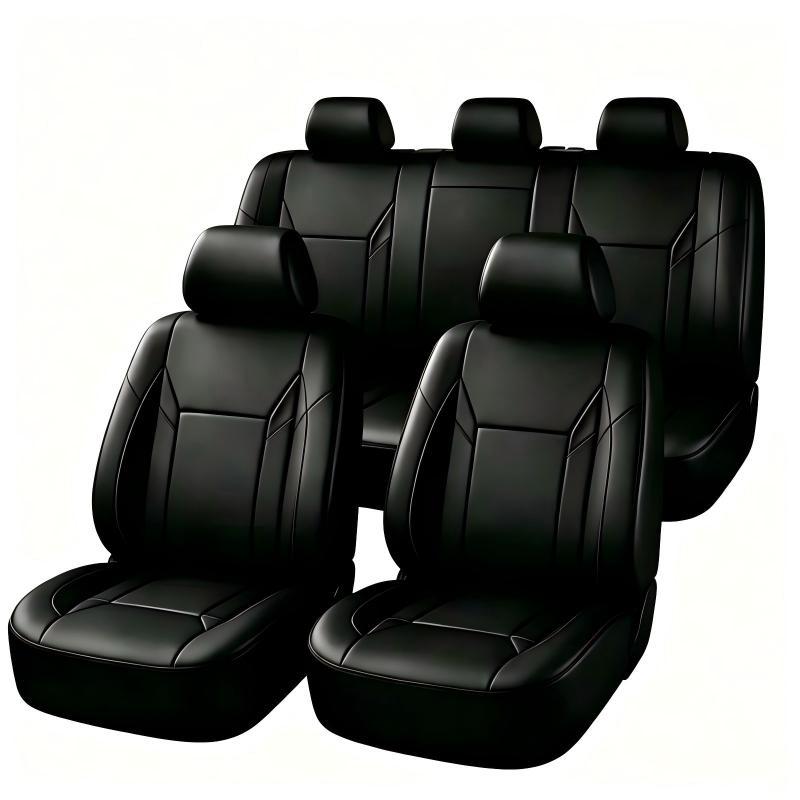 Universal Fit PU Leather Car S - đánh giá và giá Leather Car Seat Covers Full Set Universal