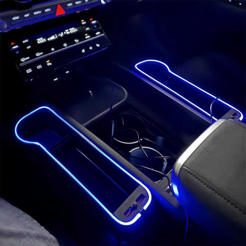 LED Car Seat Crevice Storage B - đánh giá và giá Seat Gap Filler Organizer With Usb Charger