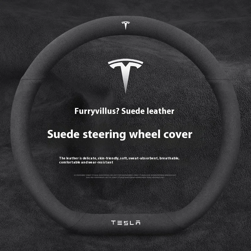 Suede Anti-slip Leather Car St - đánh giá và giá Car Steering Wheel Cover Anti Slip Breathable