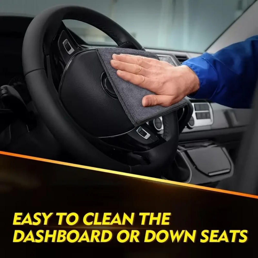 Black Microfiber Cleaning Clot - đánh giá và giá Microfiber Car Drying Towel Super Absorbent