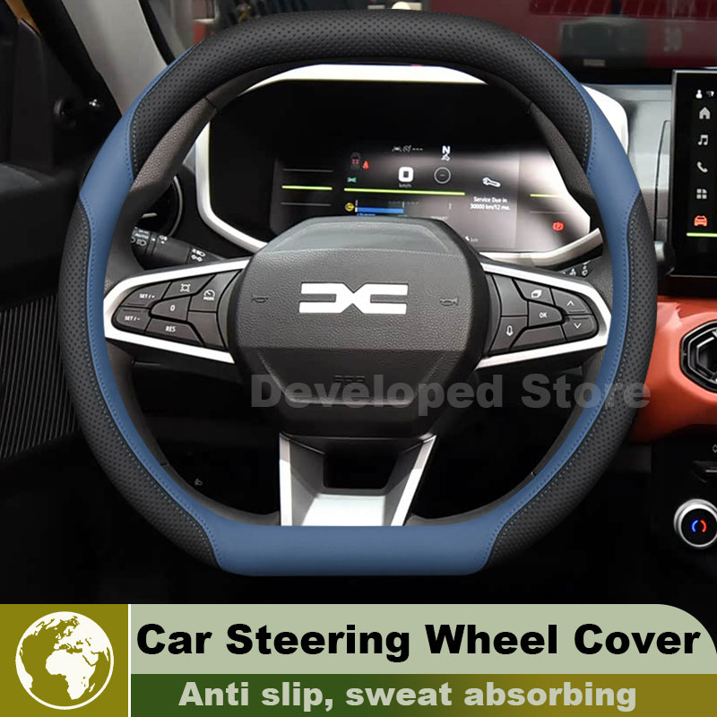Leather Car Steering Wheel Cov - đánh giá và giá Car Steering Wheel Cover Anti Slip Breathable