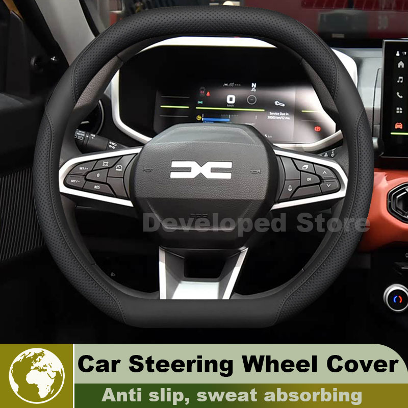 Leather Car Steering Wheel Cov - đánh giá và giá Car Steering Wheel Cover Anti Slip Breathable