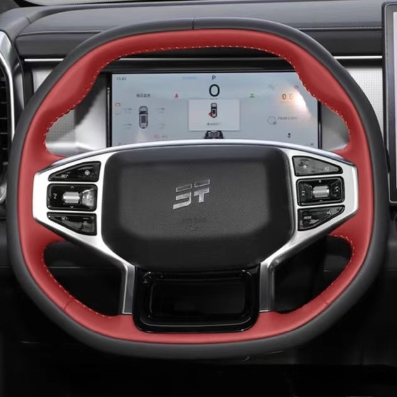 Hand Stitched wine red Black G - đánh giá và giá Car Steering Wheel Cover Anti Slip Breathable