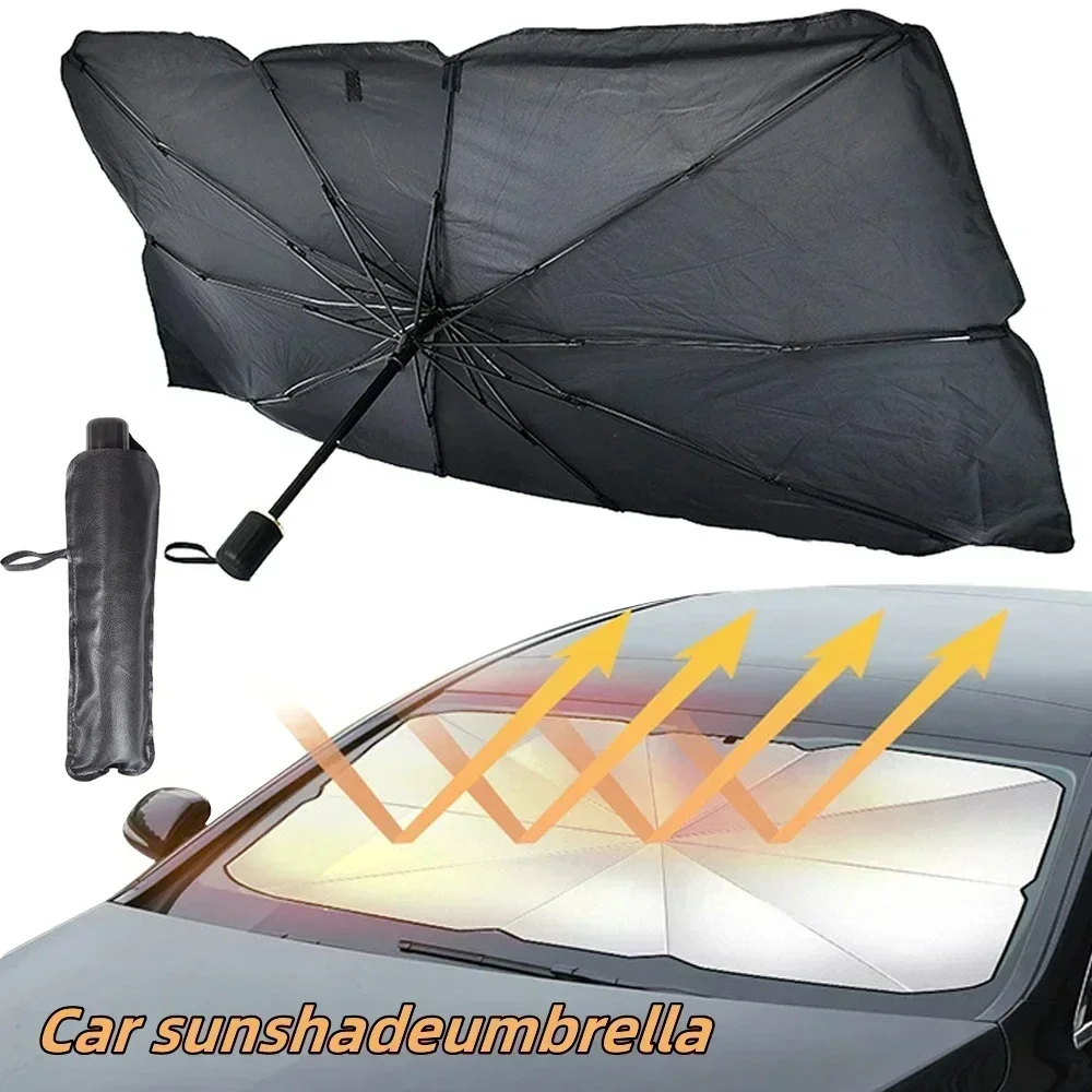 Car Windshield Sun Shade Umbre - đánh giá và giá Car Sunshade Windshield Umbrella Foldable