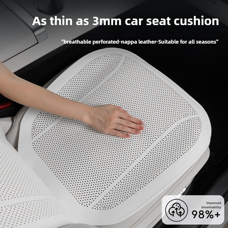 Breathable Nappa Leather Car S - đánh giá và giá Leather Car Seat Covers Full Set Universal