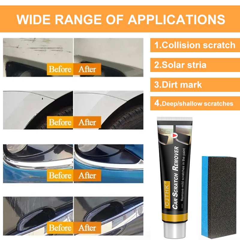 Car Scratch Remover Paint Care - đánh giá và giá Car Scratch Repair Polishing Wax Paste