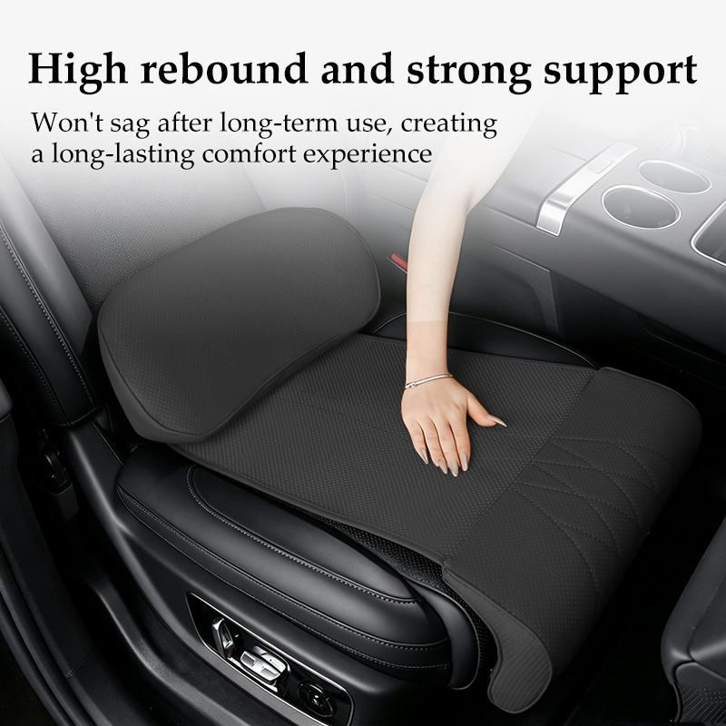 Nappa Leather Leg Support Exte - đánh giá và giá Memory Foam Car Neck Pillow Lumbar Support