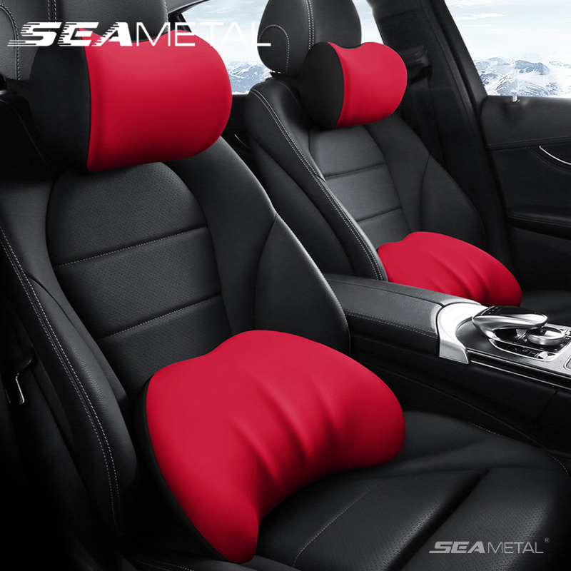 SEAMETAL Car Headrest Pillow E - đánh giá và giá Memory Foam Car Neck Pillow Lumbar Support