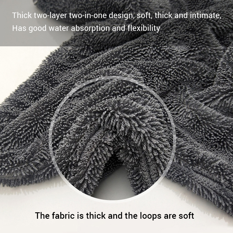 1200GSM Car Wash Towel Microfi - đánh giá và giá Microfiber Car Drying Towel Super Absorbent