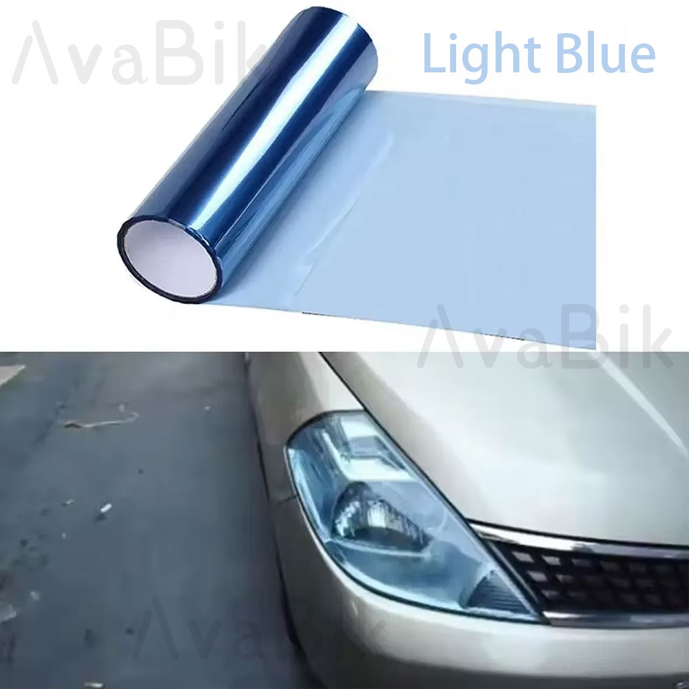 30CM Car Headlight Blue Tint F - đánh giá và giá Anti Glare Car Rearview Mirror Film
