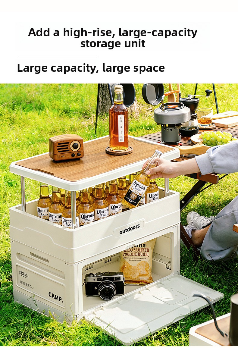 Camping Folding Storage Box Wo - đánh giá và giá Car Trunk Organizer Foldable Storage Box