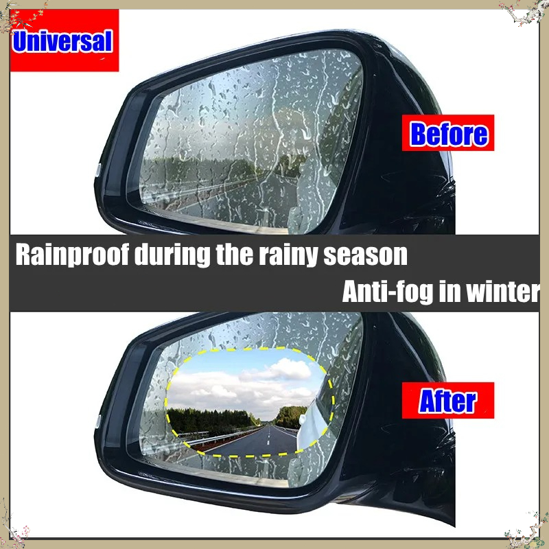 2Pcs Car Rearview Mirror Film  - đánh giá và giá Anti Glare Car Rearview Mirror Film
