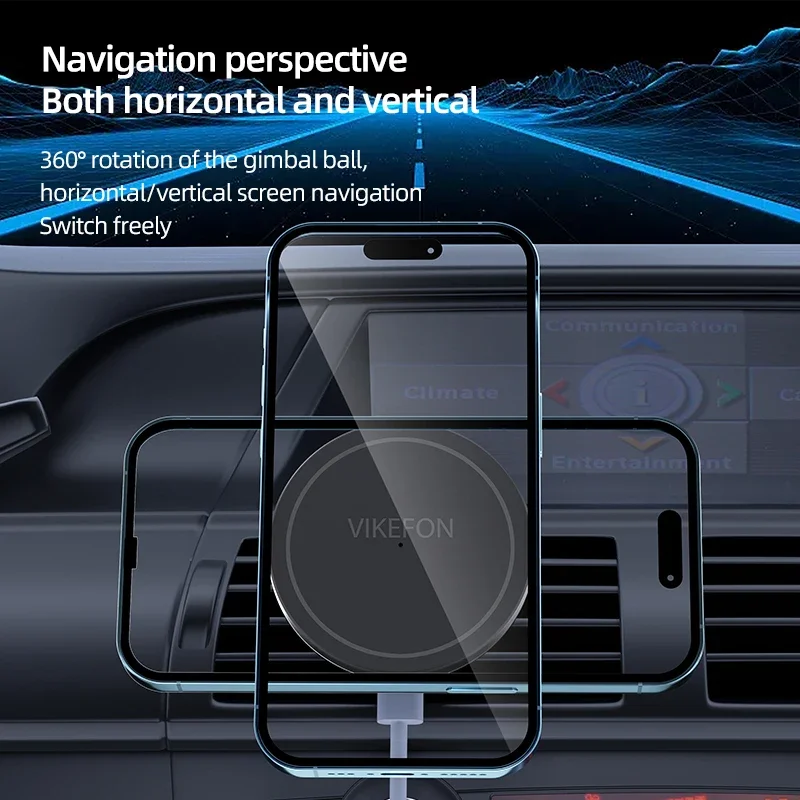 Car Air Outlet Wireless Charge - đánh giá và giá Magnetic Phone Holder For Car Vent
