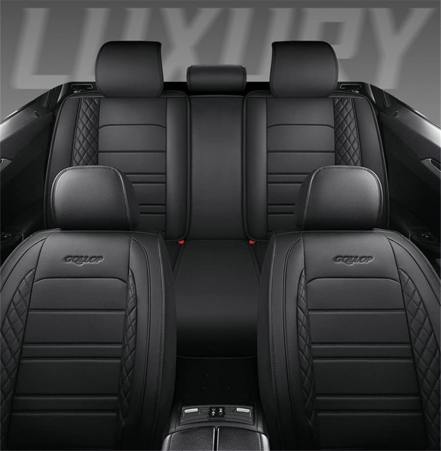 Auto Seat Cushion Cover,PU Lea - đánh giá và giá Leather Car Seat Covers Full Set Universal