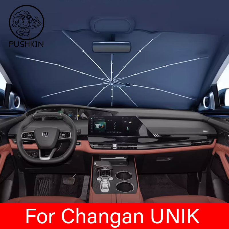 For Changan UNIK 2024 2025 202 - đánh giá và giá Car Sunshade Windshield Umbrella Foldable