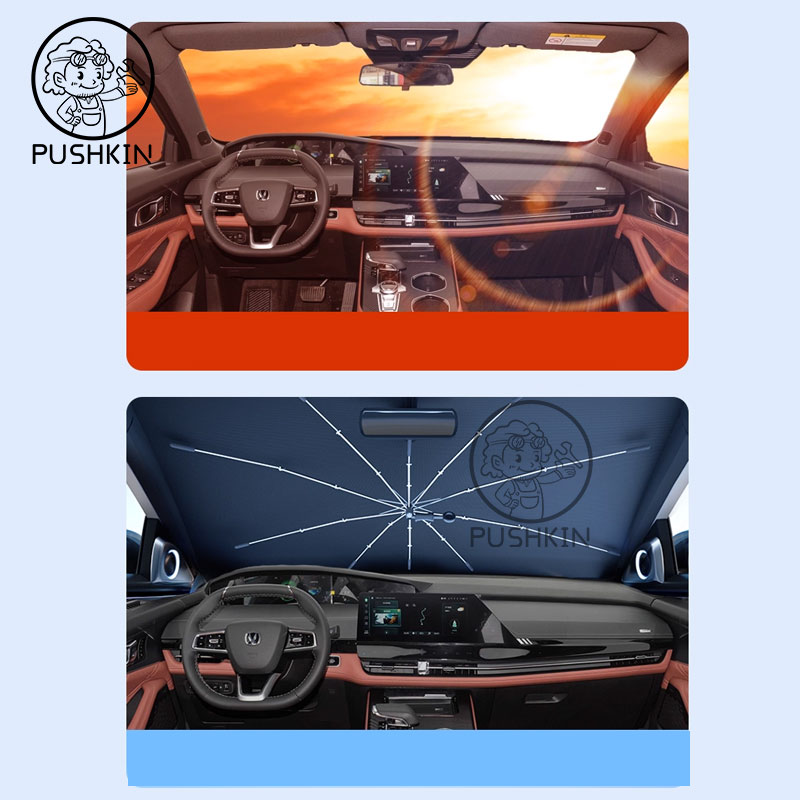 For Changan UNIK 2024 2025 202 - đánh giá và giá Car Sunshade Windshield Umbrella Foldable