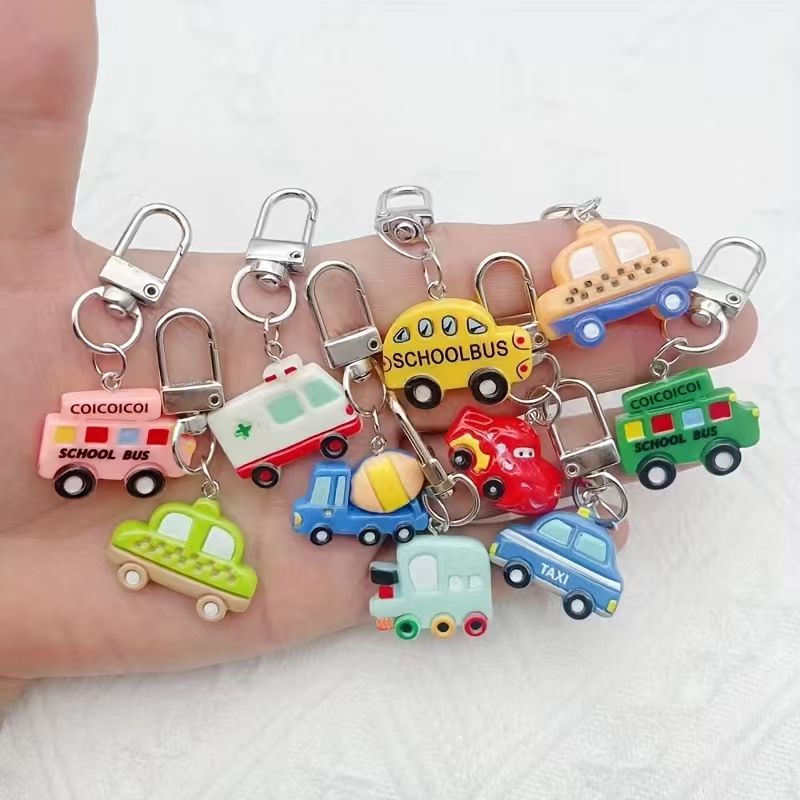 10pcs resin cartoon car keycha - đánh giá và giá Car Accessories