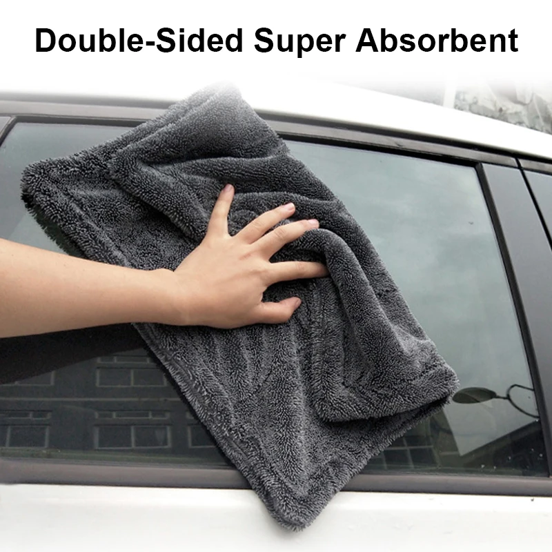 1-3Pcs Car Wash Microfiber Twi - đánh giá và giá Microfiber Car Drying Towel Super Absorbent