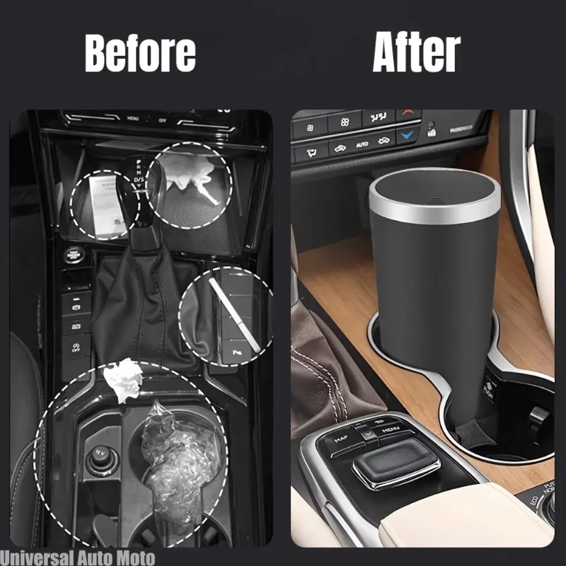 Mini ABS Car Trash Can Leakpro - đánh giá và giá Waterproof Car Trash Can With Lid