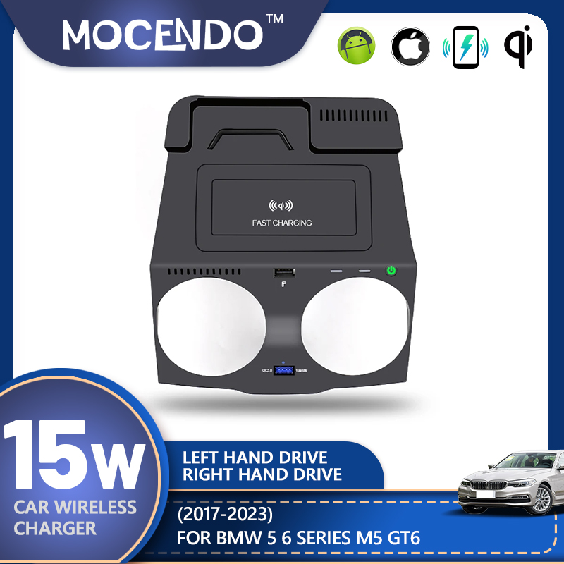 For BMW 5 6 Series G30 G38 G32 - đánh giá và giá Wireless Car Charger Mount Fast Charging