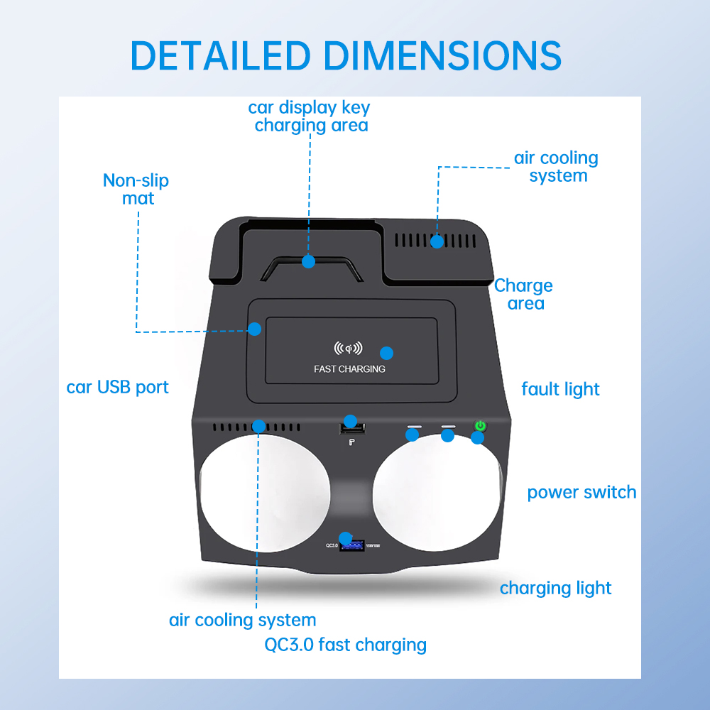 For BMW 5 6 Series G30 G38 G32 - đánh giá và giá Wireless Car Charger Mount Fast Charging