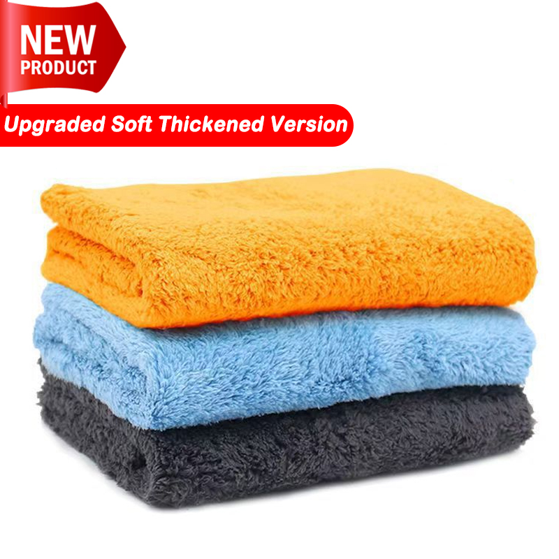 New Thickened Microfiber Car W - đánh giá và giá Microfiber Car Drying Towel Super Absorbent