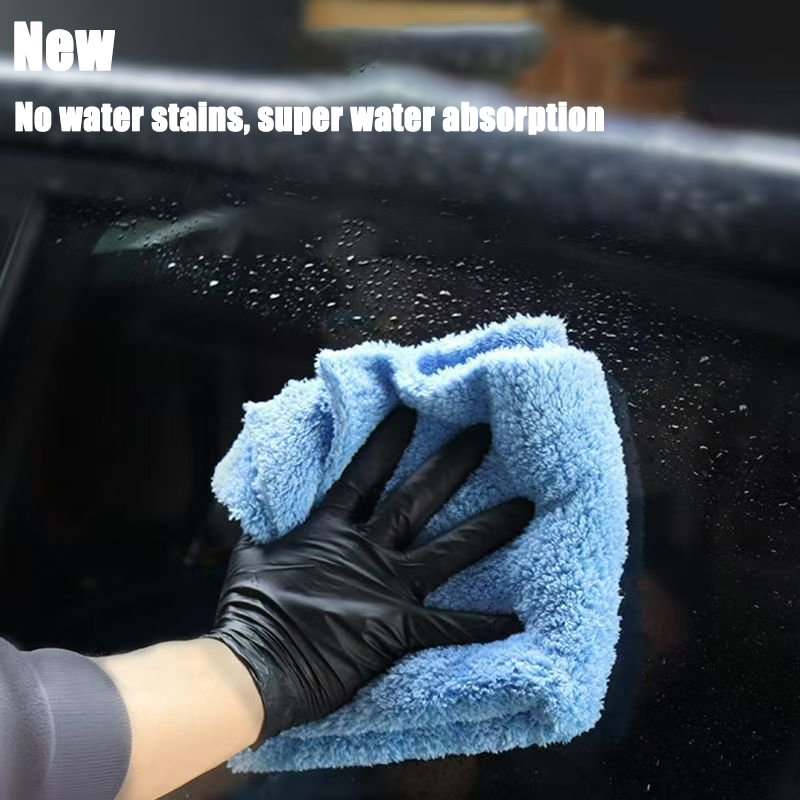 New Thickened Microfiber Car W - đánh giá và giá Microfiber Car Drying Towel Super Absorbent