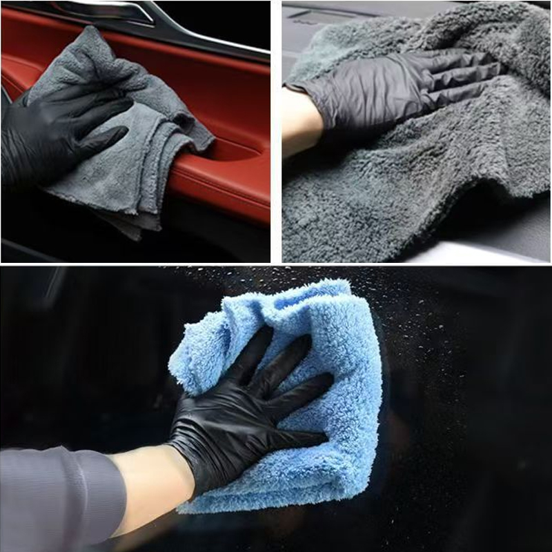 New Thickened Microfiber Car W - đánh giá và giá Microfiber Car Drying Towel Super Absorbent