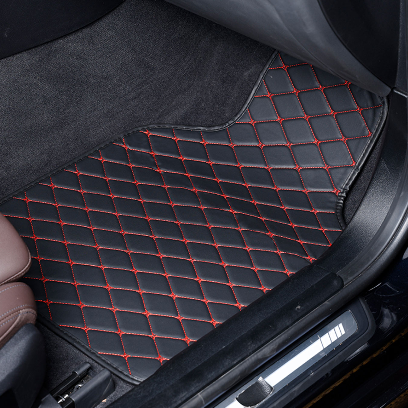 Car Floor Mats Full Set Univer - đánh giá và giá Car Floor Mats Universal Waterproof Leather
