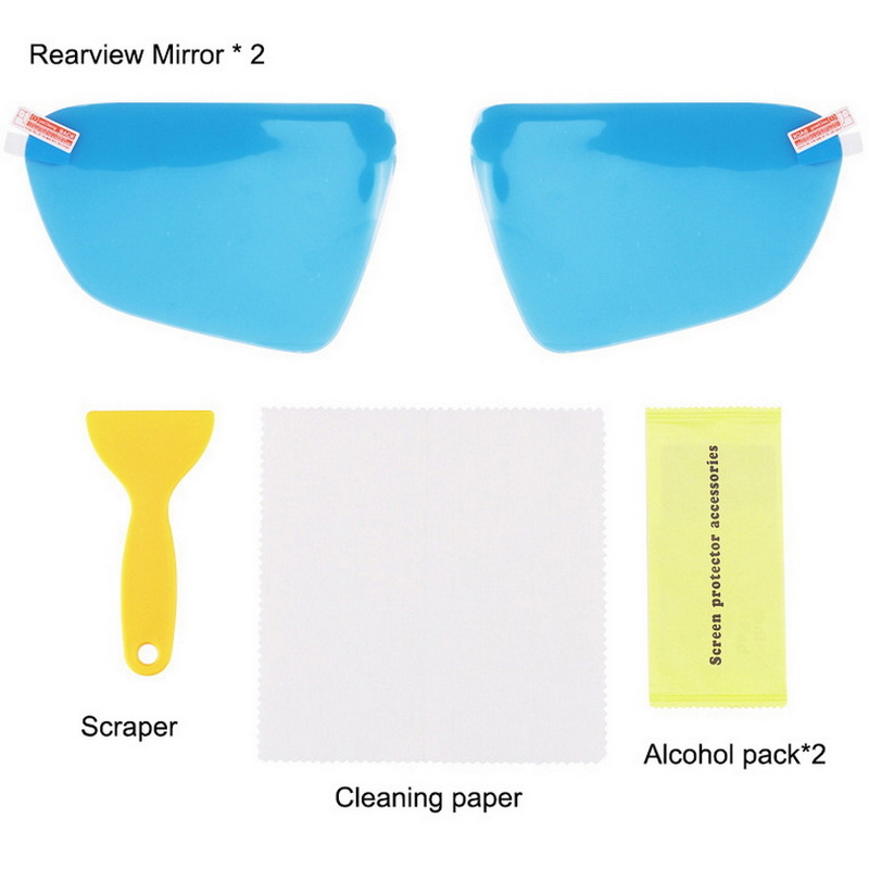 2pcs Rearview Mirror Rainproof - đánh giá và giá Anti Glare Car Rearview Mirror Film