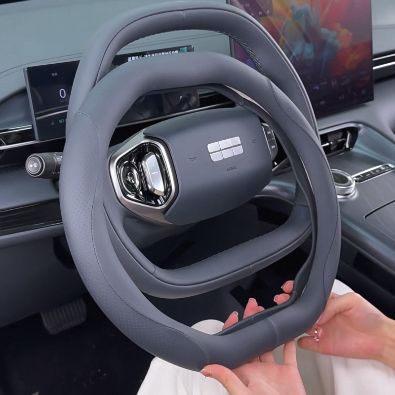 For Geely Galaxy E5 EX5 2024-2 - đánh giá và giá Car Steering Wheel Cover Anti Slip Breathable