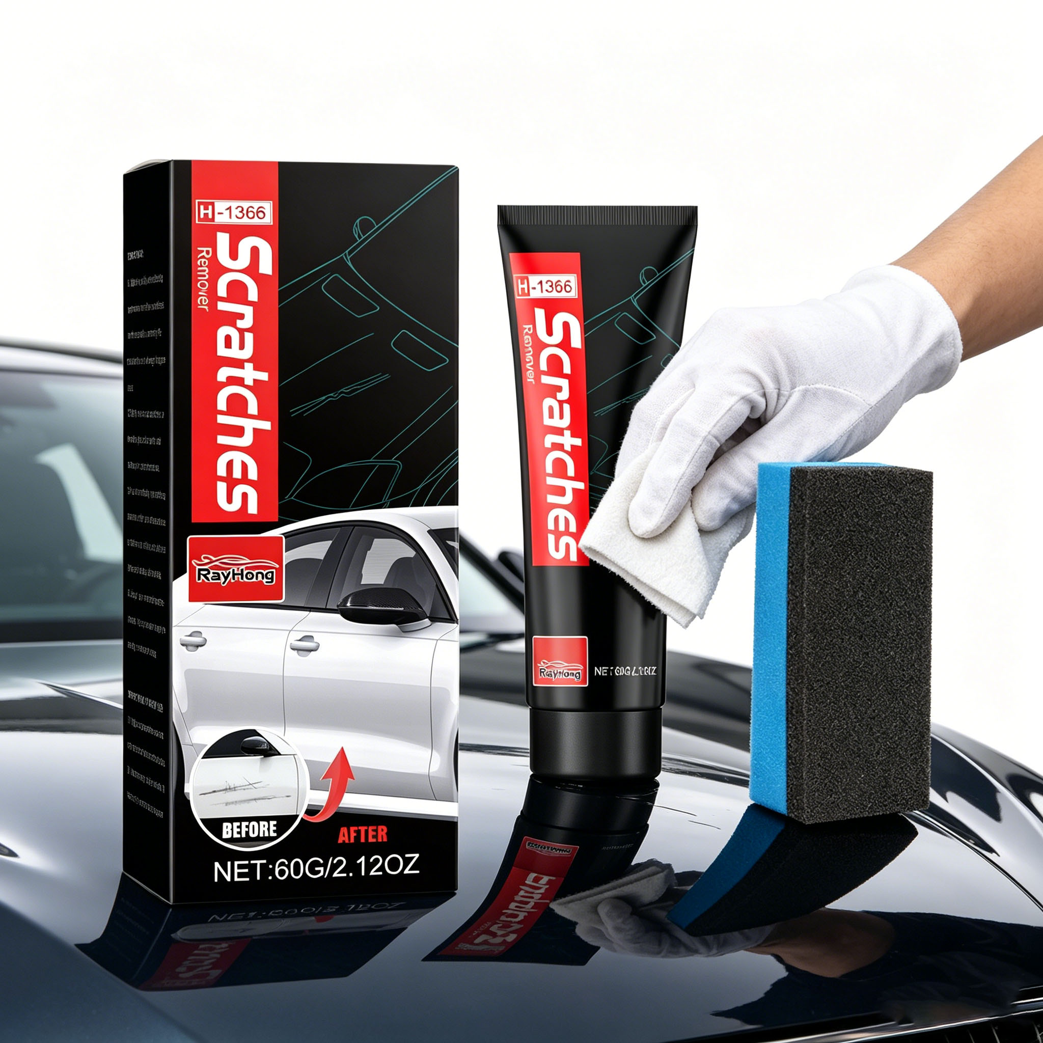 Car Scratch Removal Paste Eras - đánh giá và giá Car Scratch Repair Polishing Wax Paste