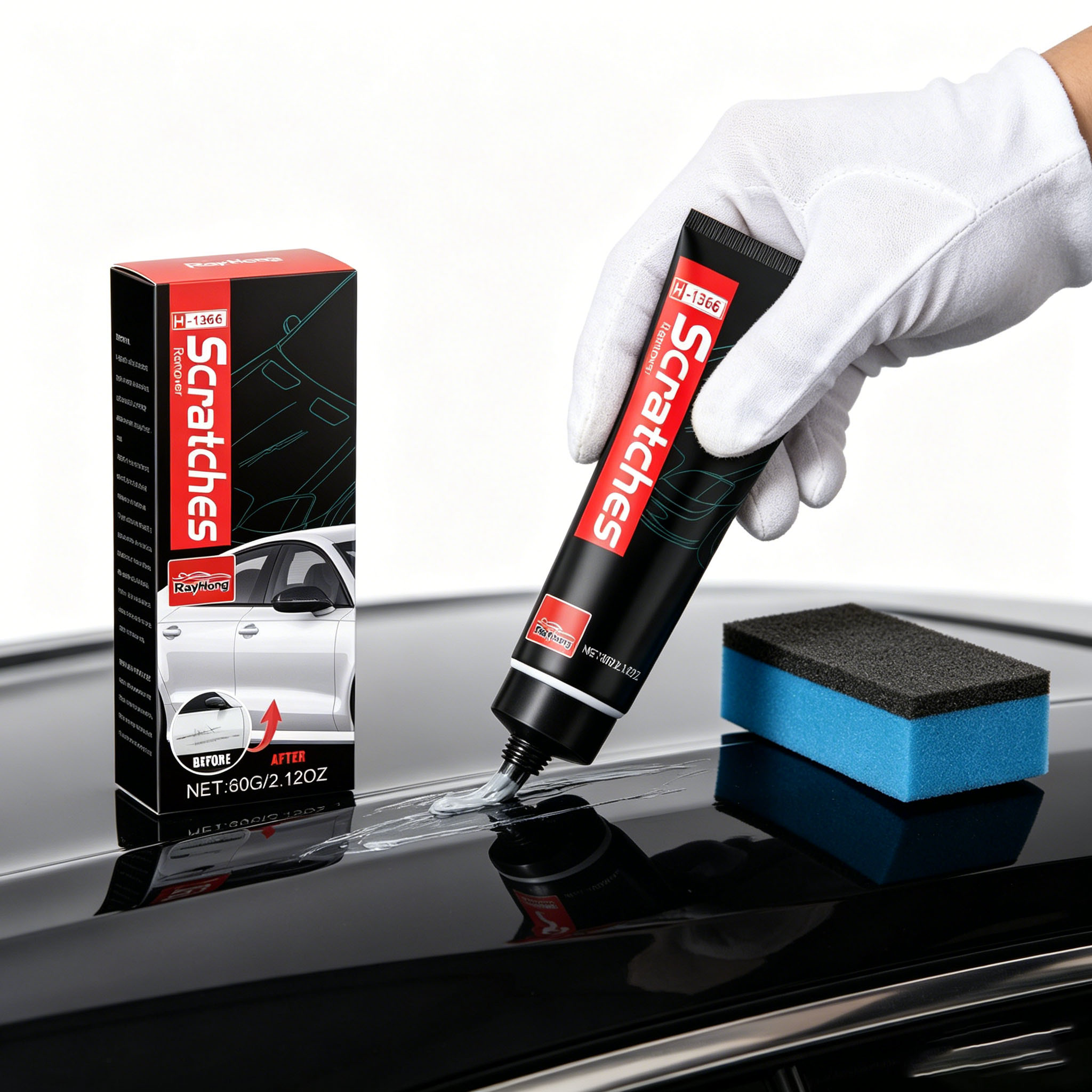 Car Scratch Removal Paste Eras - đánh giá và giá Car Scratch Repair Polishing Wax Paste