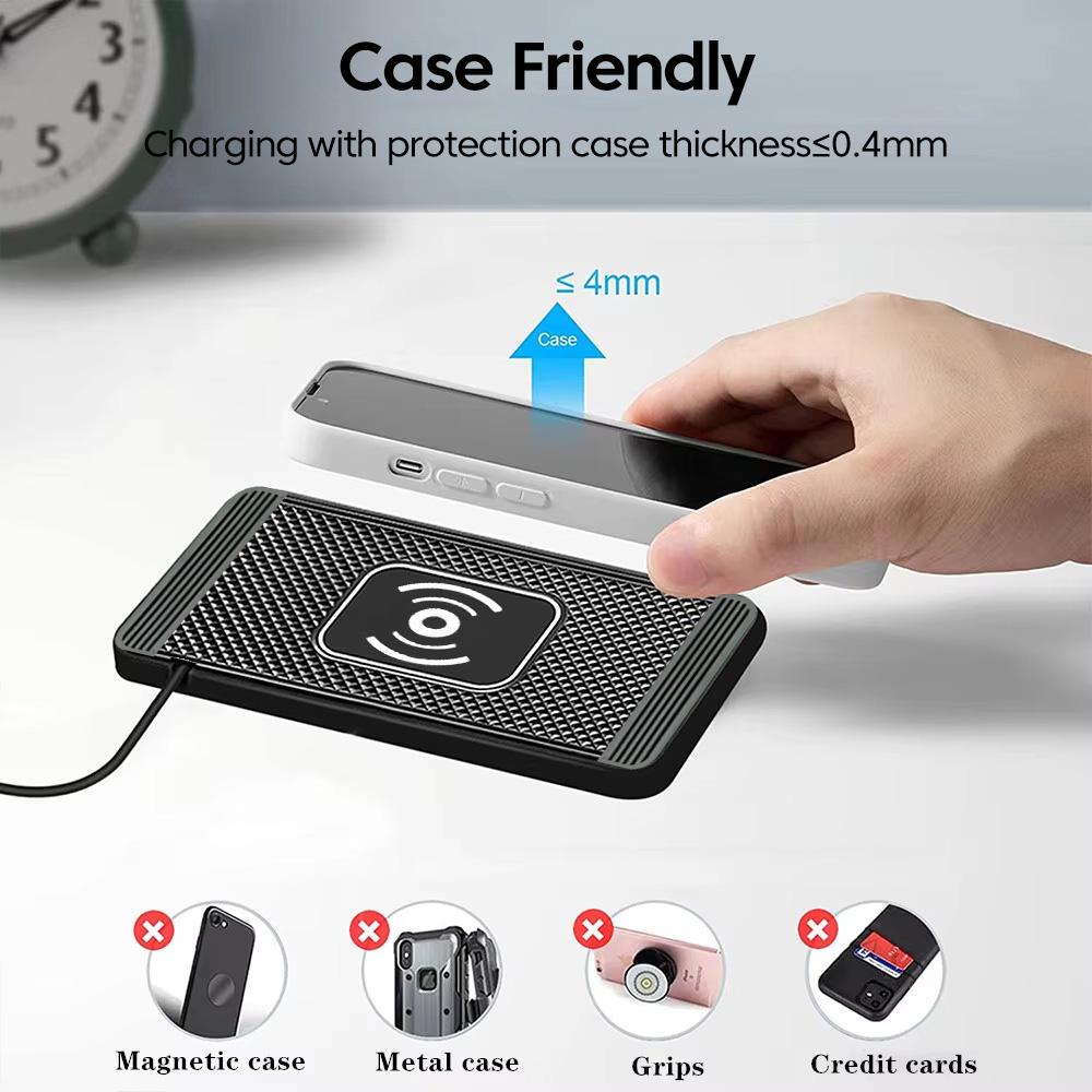 15w Wireless Charger Car Anti- - đánh giá và giá Wireless Car Charger Mount Fast Charging