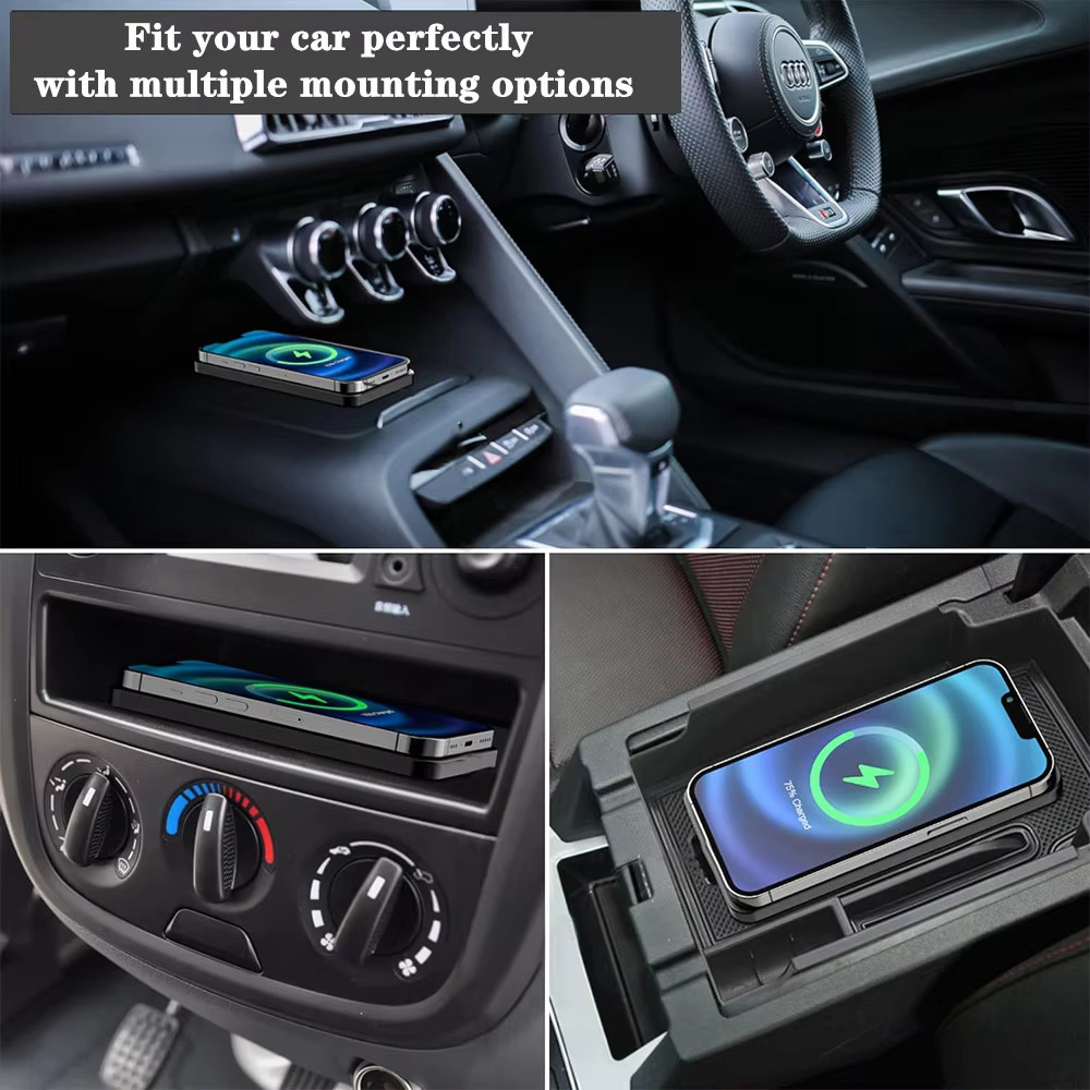15w Wireless Charger Car Anti- - đánh giá và giá Wireless Car Charger Mount Fast Charging